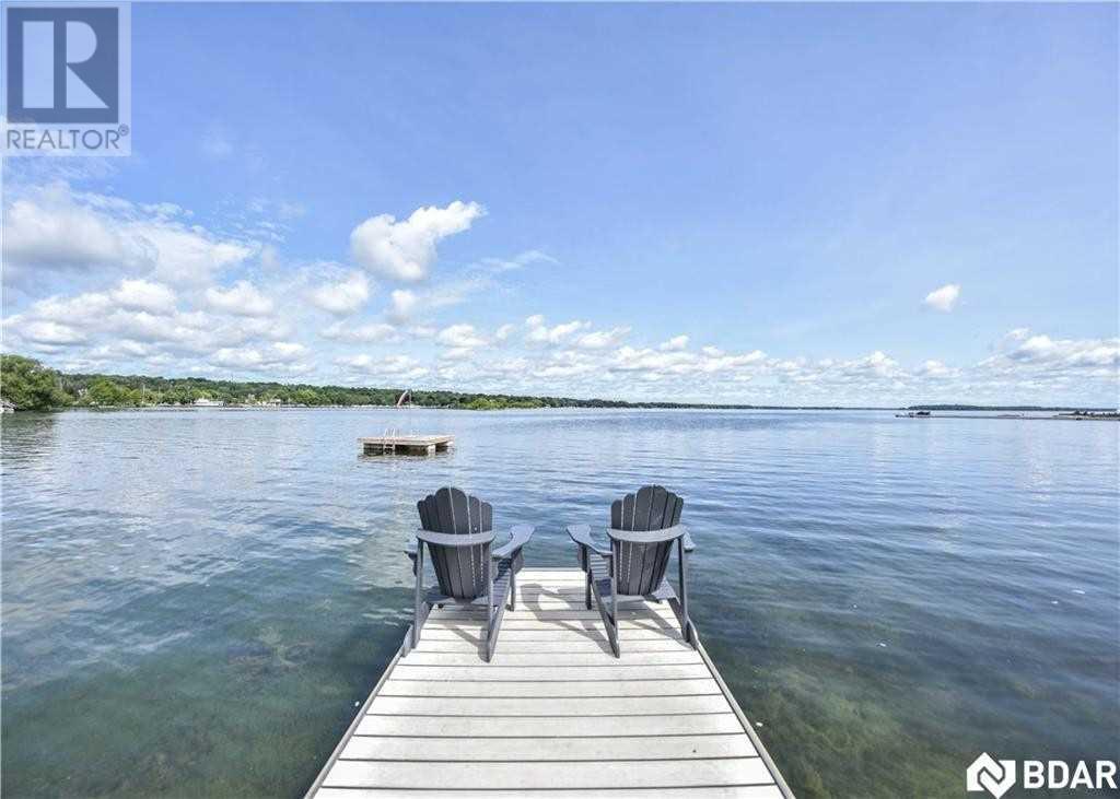 Waterfront living view from dock