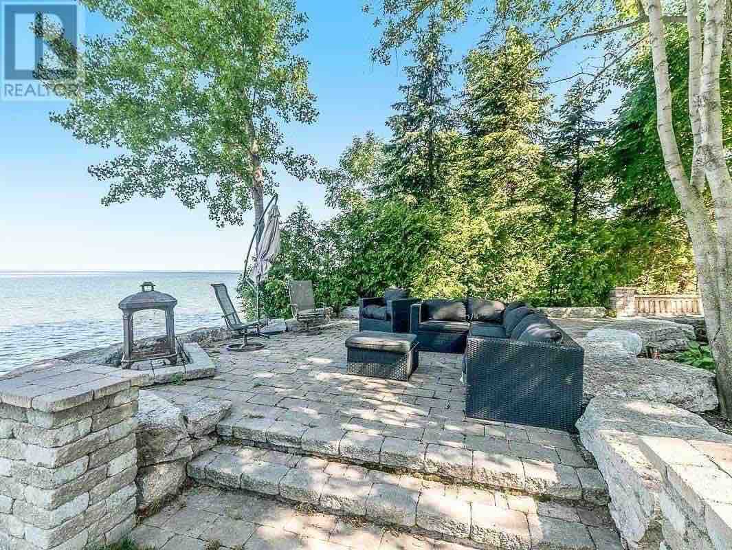 Ramara homes for sale view of lake from patio